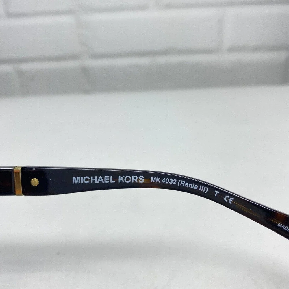 Michael Kors MK 4032 3180 Rania III Cat‎ Eye Havana Gold Eyeglasses 49*17 H2560